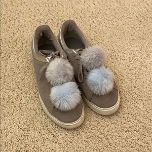 Zara puff ball sneakers